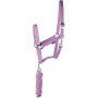 Harrys Horse Halfter-Set Halfter Strick lila VB Bild 1