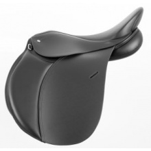 USG Letek Dressur Pferdesattel schwarz 16.5