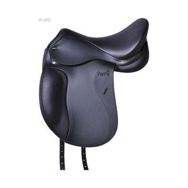 USG Pferdesattel Smooth Dressur 17.5 KW 29 cm schwarz Bild 1