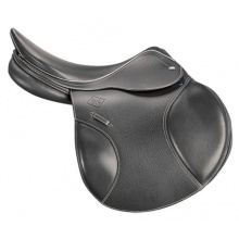 John Whitaker Pferdesattel Robert schwarz 17 cm Bild 1