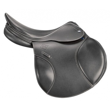 John Whitaker Pferdesattel Robert schwarz 17 cm Bild 1