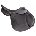 John Whitaker Pferdesattel enger Kontakt schwarz 17 cm Bild 1