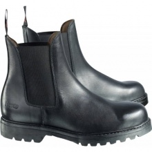 Horze Jodhpur-Reiterstiefel mit Stahlkappe Schwarz Bild 1