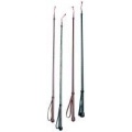 FWF Reitgerte Leder umnht Schwarz 75cm Bild 1