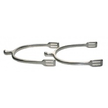 ARBO-INOX Edelstahl Sporen mittellanger Dorn 20 mm  Bild 1