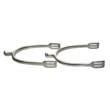 ARBO-INOX Edelstahl Sporen mittellanger Dorn 20 mm  Bild 1