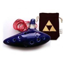 Legends of Zelda Ocarina 12 Loch Okarina Flte Bild 1