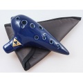 Ocarina 12 Loch Blue Sweet Potato aus Keramik Bild 1