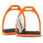 Amidale Steigbgel Orange mit Trittflchen 12cm Bild 1