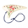 12 Loch Alto C Keramische Ocarina Flte Campsis Bild 1