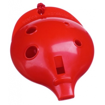 Ocarina Workshop  Englische Okarina ROT Bild 1