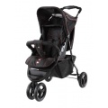 knorr-baby 3-Rad abayb Jogger Sporty S schwarz rot Bild 1