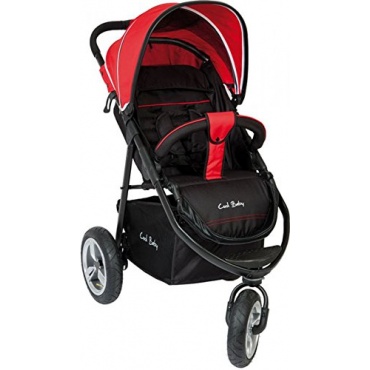 Fillikid Baby Jogger Urban Air Schwarz Rot Bild 1