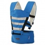 HappyCherry Babybauchtrage Komfort Sitzflche Blau Bild 1