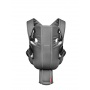 BabyBjrn Babyrckentrage Cotton dunkelgrau grau Bild 1