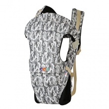 Tofern 4 in 1 Babyrckentrage Wei camo Bild 1