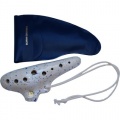 Gewa Ocarina Konzert C Stimmung wei blau Bild 1