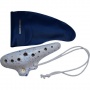 Gewa Ocarina Konzert C Stimmung wei blau Bild 1