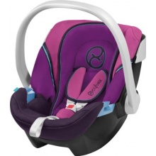 Cybex Aton Babyschale Gruppe 0+ lila pink Bild 1