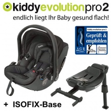 Kiddy Babyschale Evolution Pro 2 Isofix schwarz Bild 1