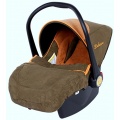 4baby Babyschale Autositz Deluxe Coffe inkl. Fusack Bild 1