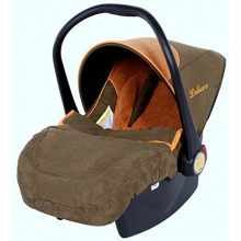 4baby Babyschale Autositz Deluxe Coffe inkl. Fusack Bild 1