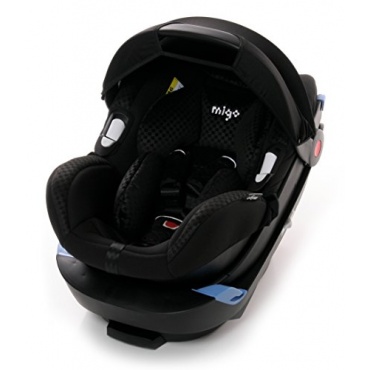 Migo Babyschale Satellite ECE Grp. 0+ 13Kg schwarz Bild 1