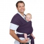 YUDA Babytragetuch natrliche Baumwolle Lila Bild 1