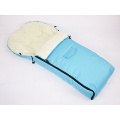 Babys-Dreams Fusack fr Kinderwagen Lammwolle Trkis Bild 1