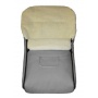 Baby-Joy Fusack fr Kinderwagen Lammfell Grau Bild 1