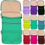 Baby-Joy Fusack fr Kinderwagen Schnurwolle Trkis Bild 1