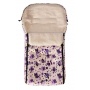 Baby-Joy Fusack fr Kinderwagen Lammfell Lila Creme Bild 1