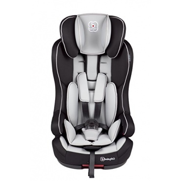 BabyGO Isofix Kinderautositz Gruppe 1/2/3 9-36kg grau Bild 1