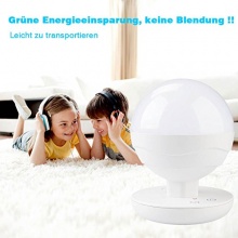 Deallink Wireless LED Nachtlicht mit Touch Sensor Weiß Bild 1