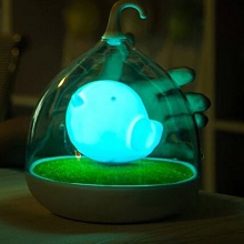 Signstek LED Nachtlicht Sensor Vögelkäfig USB blau Bild 1