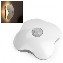 Oneu Kleeblatt Nachtlicht Bewegungsmelder LED Warmwei Bild 1