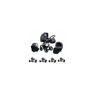 Clamaro Kombikinderwagen 3in1 Alu Isofix Leinen Braun Bild 1