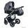 Clamaro Kombikinderwagen 3in1 Alu Isofix Leinen Braun Bild 3
