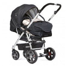 Gesslein Kombikinderwagen F4 Air Plus Baby denim beige Bild 1