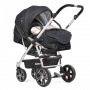 Gesslein Kombikinderwagen F4 Air Plus Baby denim beige Bild 1