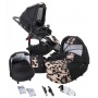 Krasnal Kombikinderwagen Komplettset Schwarz Beige Bild 1