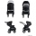Clamaro 3 in 1 Kombikinderwagen Alu Isofix schwarz Bild 4