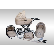 Clamaro 3 in 1 Kombikinderwagen Set Isofix Schwarz Bild 1