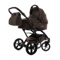 knorr-baby Kombikinderwagen Voletto Set 3 in 1 braun Bild 1