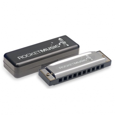Rocket Music BH01D Blues Harmonika in D Dur Bild 1