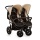 Hauck Zwillingskinderwagen Roadster Duo Caviar Almond Bild 1