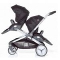 RedCastle Zwillingskinderwagen Evolutwin schwarz Bild 1