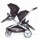 RedCastle Zwillingskinderwagen Evolutwin schwarz Bild 1