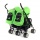 Chic 4 Baby Zwillingskinderwagen inkl. Regenhaube grn Bild 3
