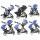 KidzKargo Zwillingskinderwagen schwarz blau Bild 4